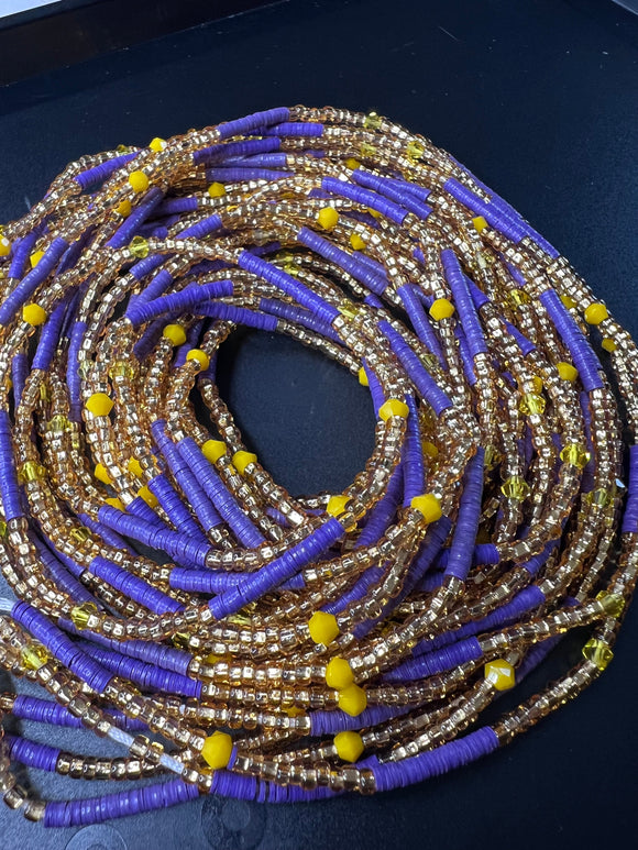 Yaaba Crystal Waist Beads (with Thread Finish)