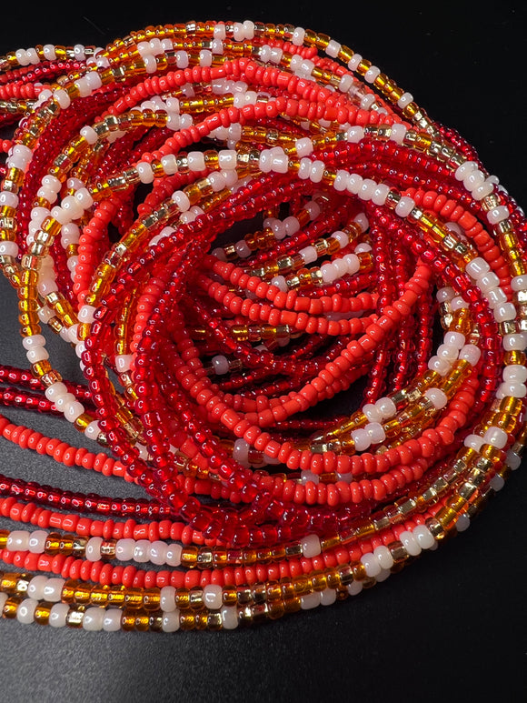 Playing with Fire Waist Beads Set of 3