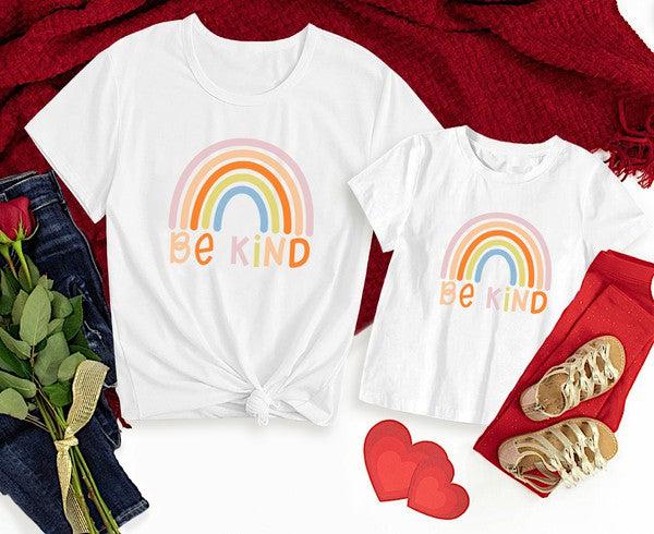 BE KIND Mother & Daughter Matching Shirt