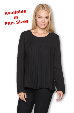 Claire Pleated Top