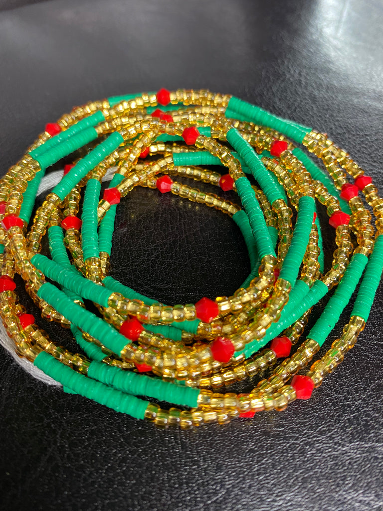 Serwa Glass Waist Beads (with Thread finish)
